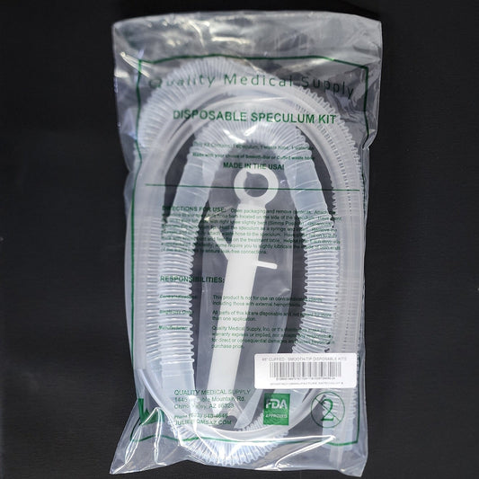 48" Cuffed Disposable Kit With Smooth-tip Speculum (Green Bag)